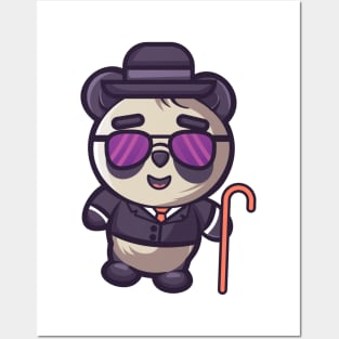 Boss Panda Mafia Posters and Art